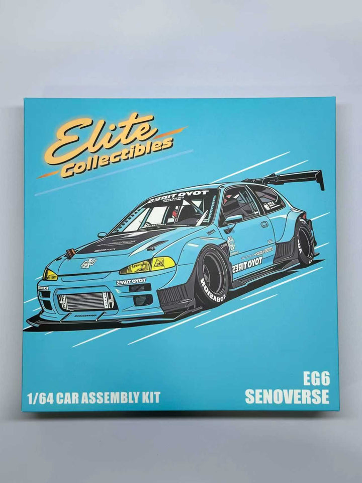 Elite Collectibles 1:64 EG6 Modified Original color and unpainted parts kit