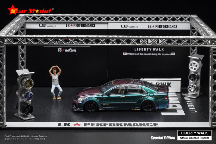 [Preorder] Star Model 1:64 LBWK licensed Toyota Crown The 12nd Generation S180 LB Nation (6 Versions)