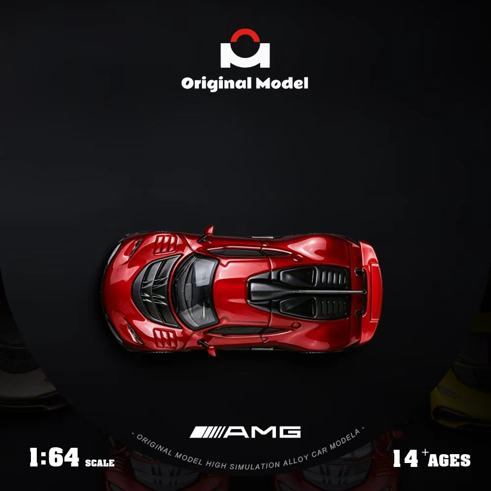 [Preorder] Original Model 1:64 Mercedes Benz AMG one - Metallic Red OM646413