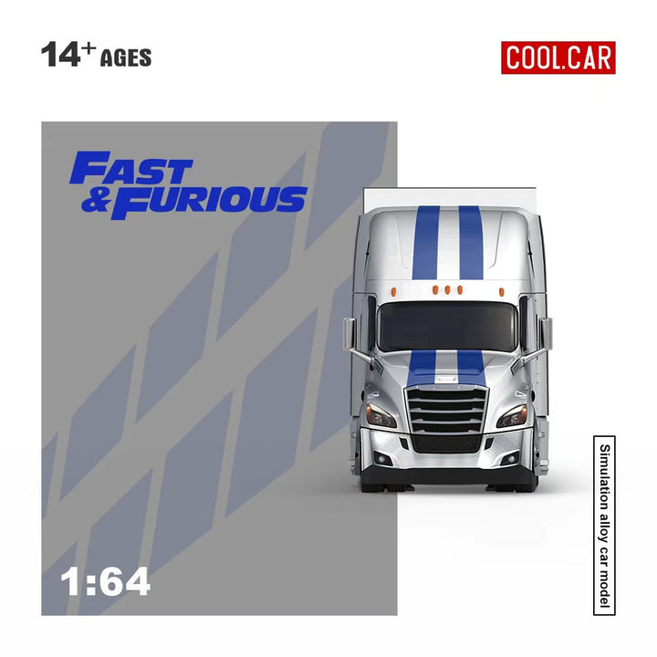 [Preorder] Cool Car 1:64 Freightliner "Fast &amp; Furious" Livery Truck CC800117