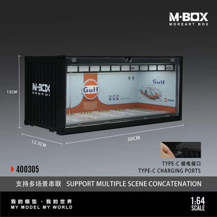 [Preorder] MBOX 1:64 CONTAINER MODEL STORAGE SCENE (3 Versions) MB400304/MB400305/MB400306