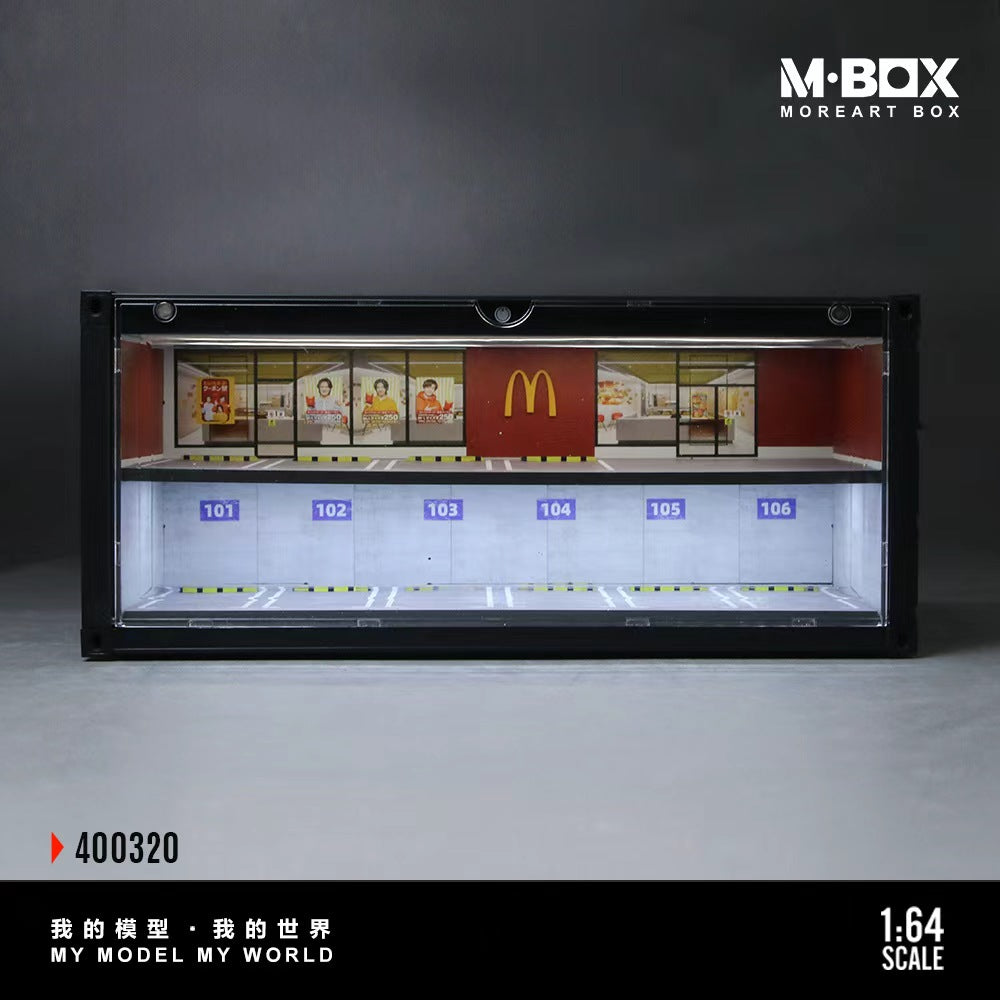 [Preorder] MBOX 1:64 CONTAINER MODEL STORAGE SCENE (2 Versions) MB400319/MB400320