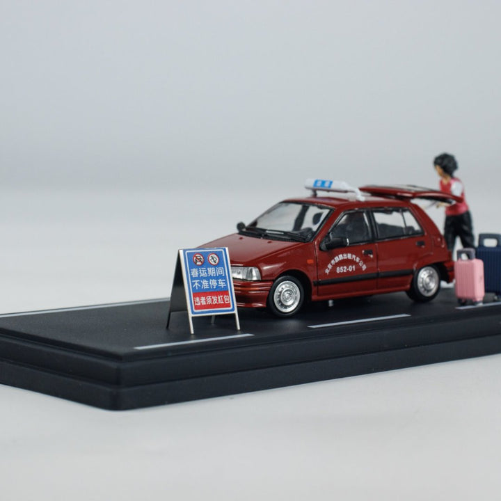 [Preorder] BM Creations 1:64 Daihasui Charade Beijing Taxi HEC 64B0445