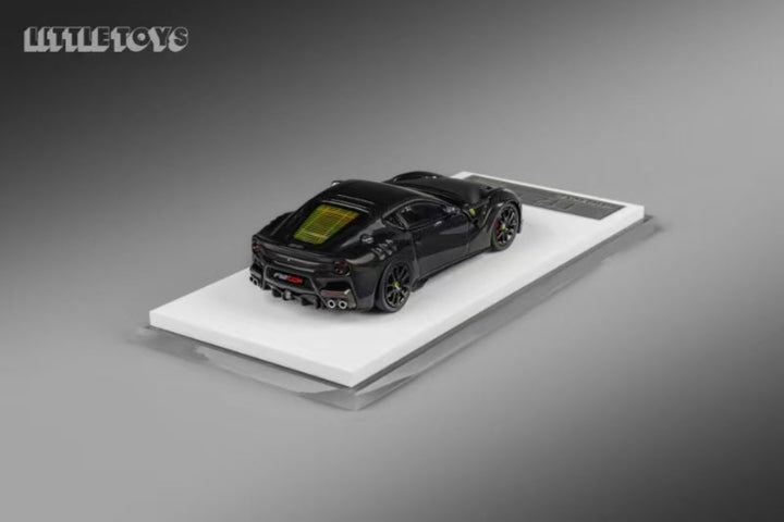 Little Toys 1:64 Ferrari F12 TDF Carbon Black