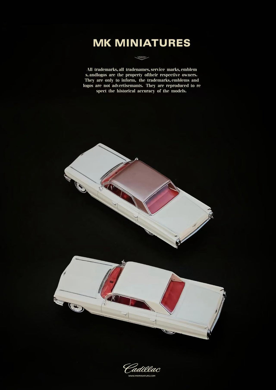 [Preorder] MK Miniatures 1:64 Cadillac DeVille (2 Versions)
