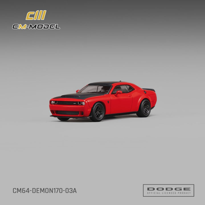 [Preorder] CM Model 1:64 Dodge Demon170 TorRed CM64‑DEMON170‑03A