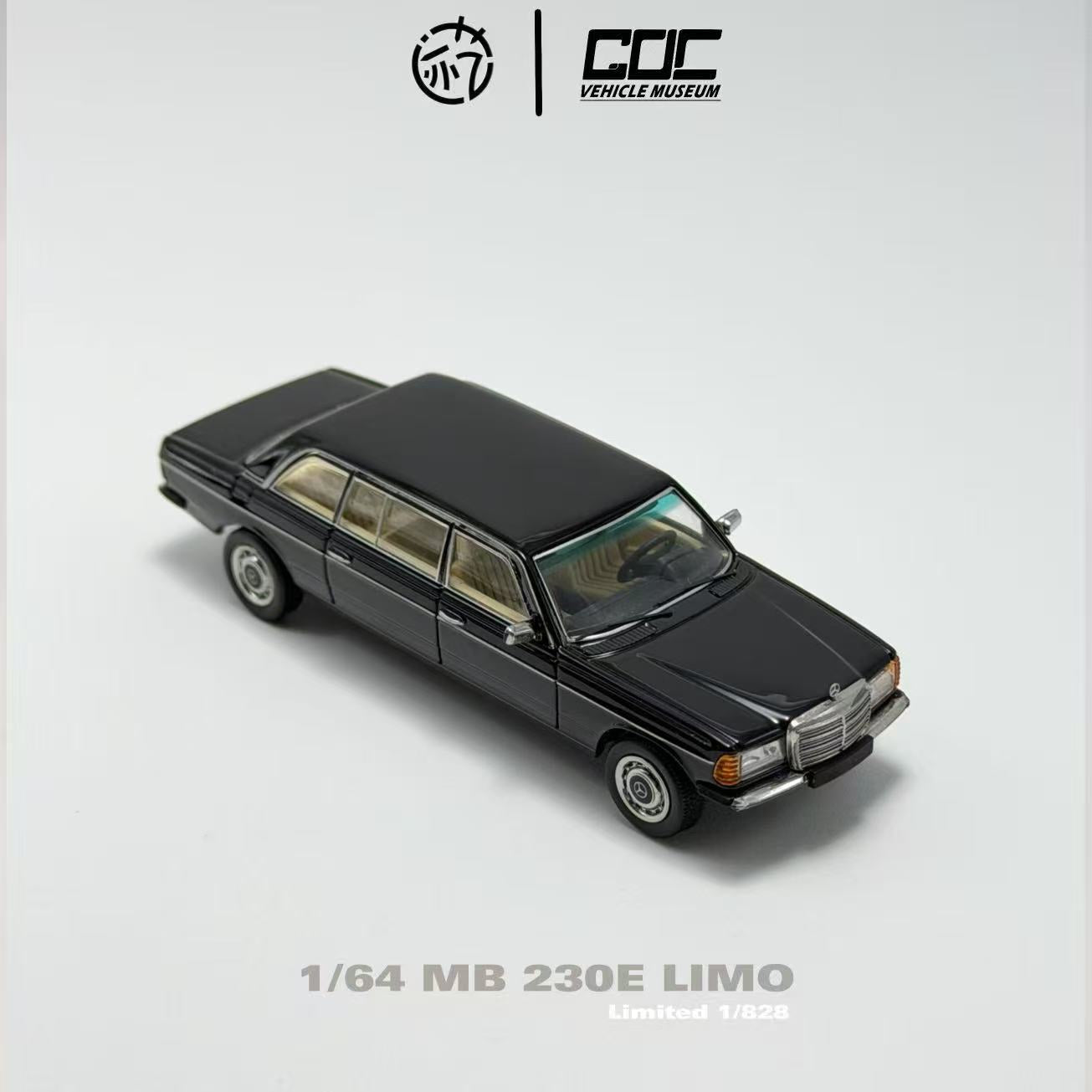 Preorder] GOC 1:64 Mercedes-Benz 230E Lengthened LIMO （W123