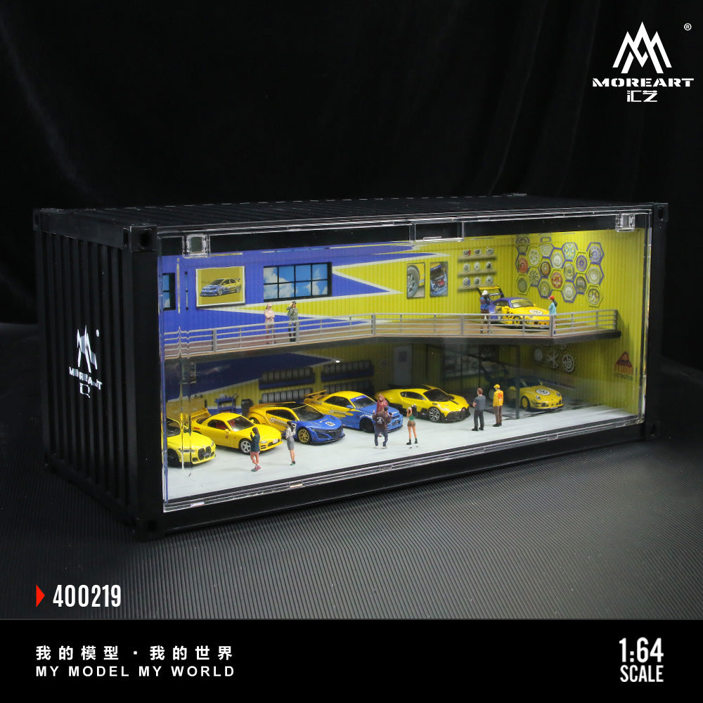 [Preorder] MoreArt 1:64 CONTAINER REPAIR SHOP SCENARIO J MO400219