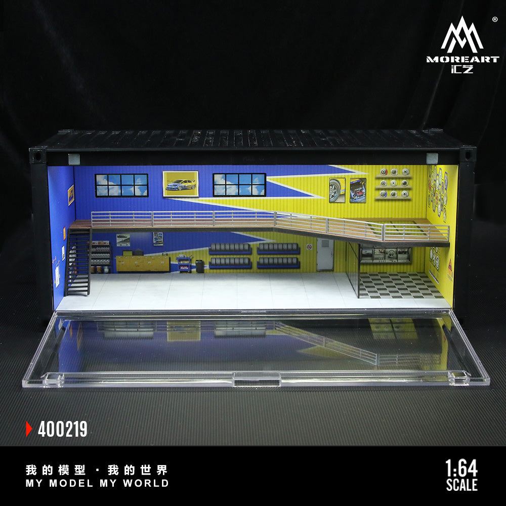 [Preorder] MoreArt 1:64 CONTAINER REPAIR SHOP SCENARIO J MO400219