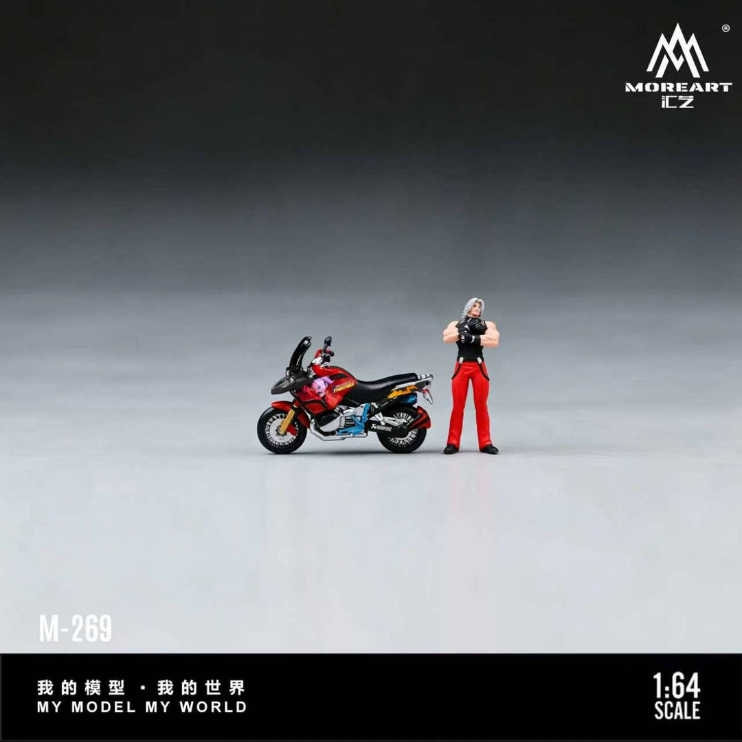 [Preorder] MoreArt 1:64 BMW WATERBIRD MOTORCYCLE ACTION FIGURE SET MO222269
