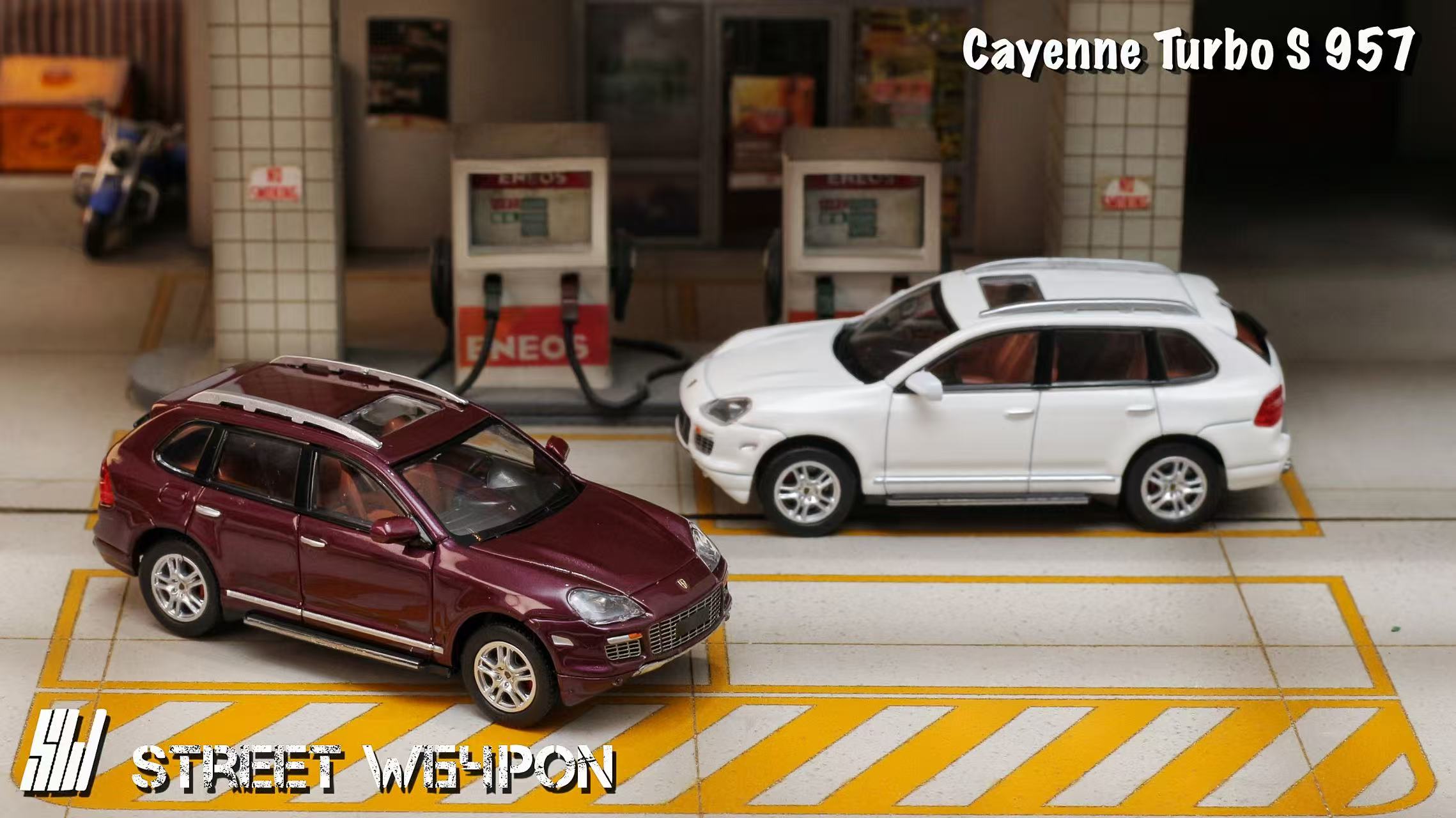Street Weapon 1:64 Cayenne Turbo S 957 (2 Colours) – Horizon Diecast