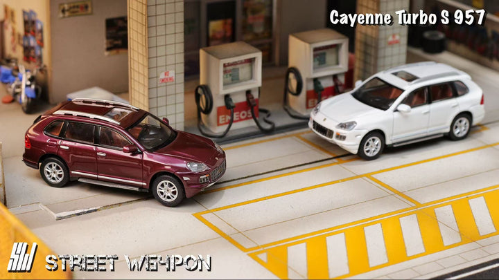 [Preorder] Street Weapon 1:64 Cayenne Turbo S 957 (2 Colours)