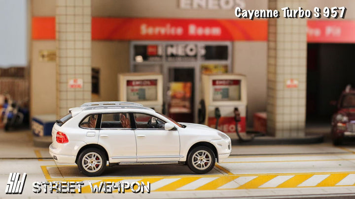 [Preorder] Street Weapon 1:64 Cayenne Turbo S 957 (2 Colours)