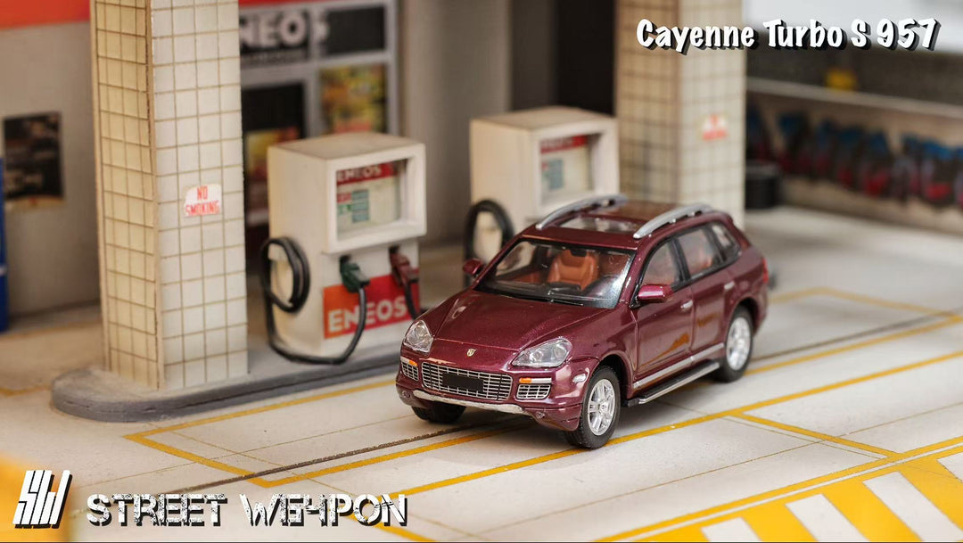 [Preorder] Street Weapon 1:64 Cayenne Turbo S 957 (2 Colours)