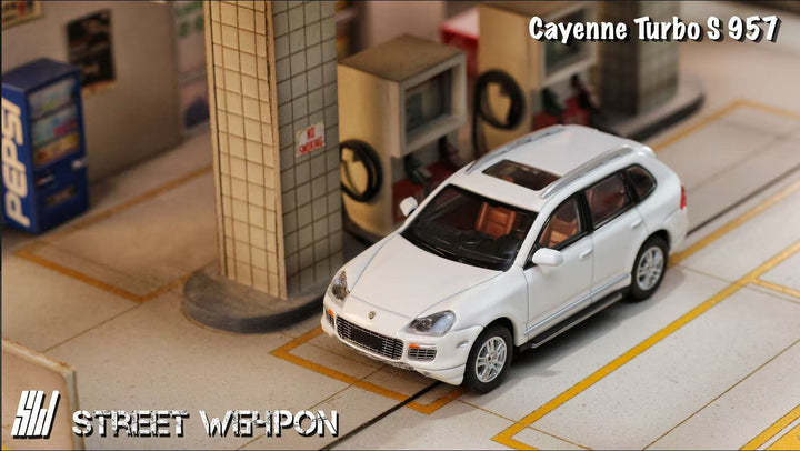 [Preorder] Street Weapon 1:64 Cayenne Turbo S 957 (2 Colours)