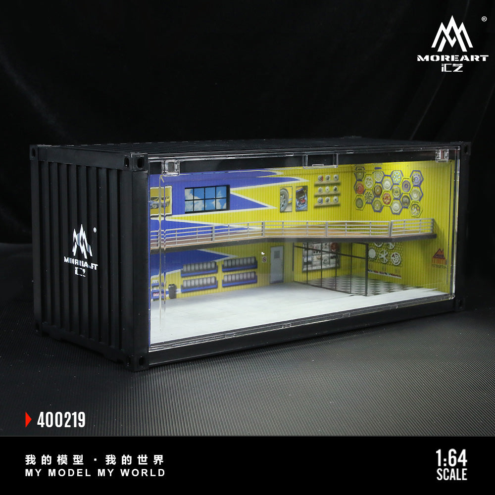 [Preorder] MoreArt 1:64 CONTAINER REPAIR SHOP SCENARIO J MO400219