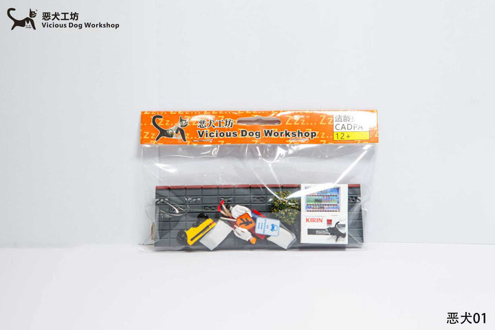 [Preorder] Vicious Dog Workshop 1:64 3 Colours Accessories Scene Set (3 Versions)