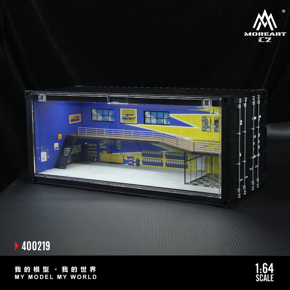 [Preorder] MoreArt 1:64 CONTAINER REPAIR SHOP SCENARIO J MO400219