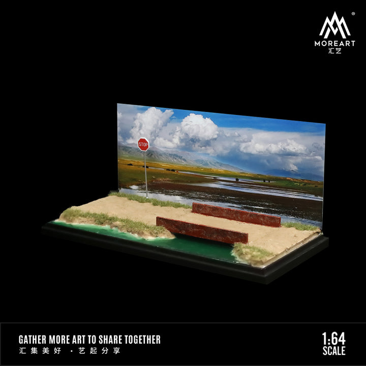 [Preorder] MoreArt 1:64 WETLAND PARK HIGHWAY SCENE MODEL