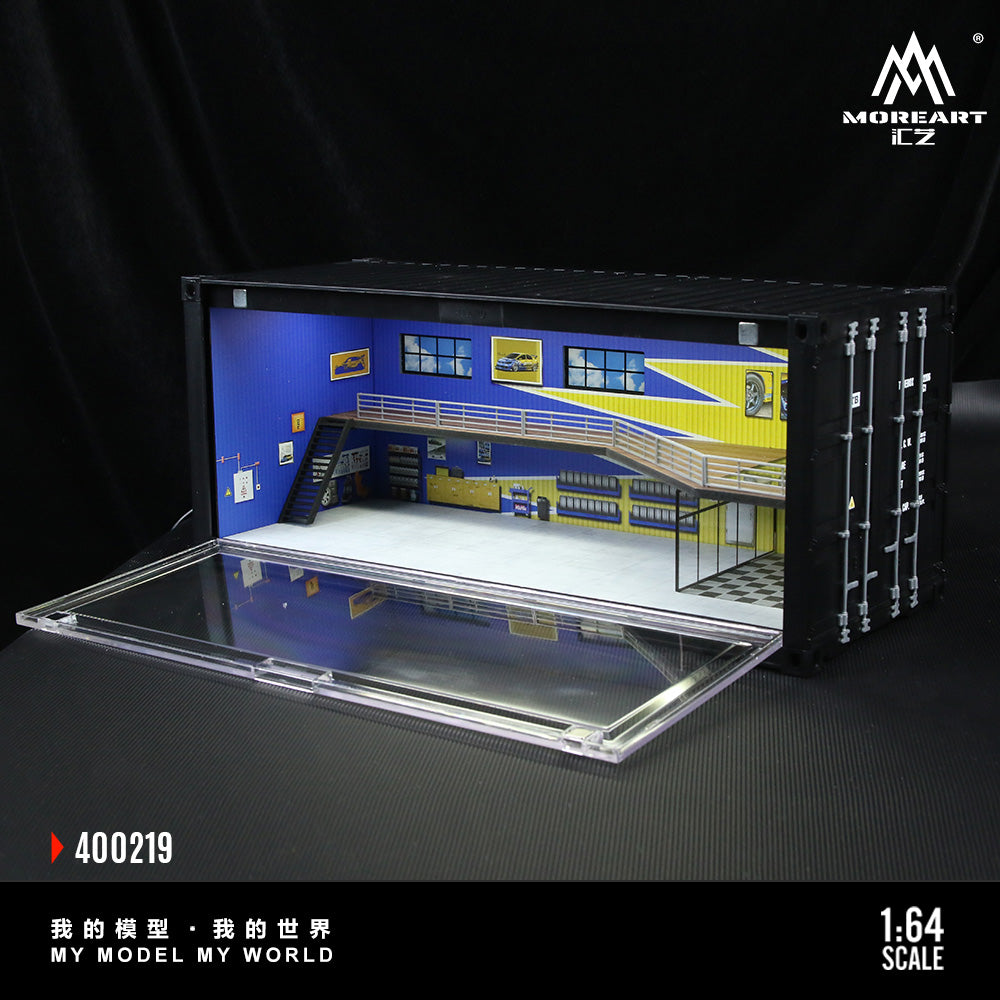 [Preorder] MoreArt 1:64 CONTAINER REPAIR SHOP SCENARIO J MO400219