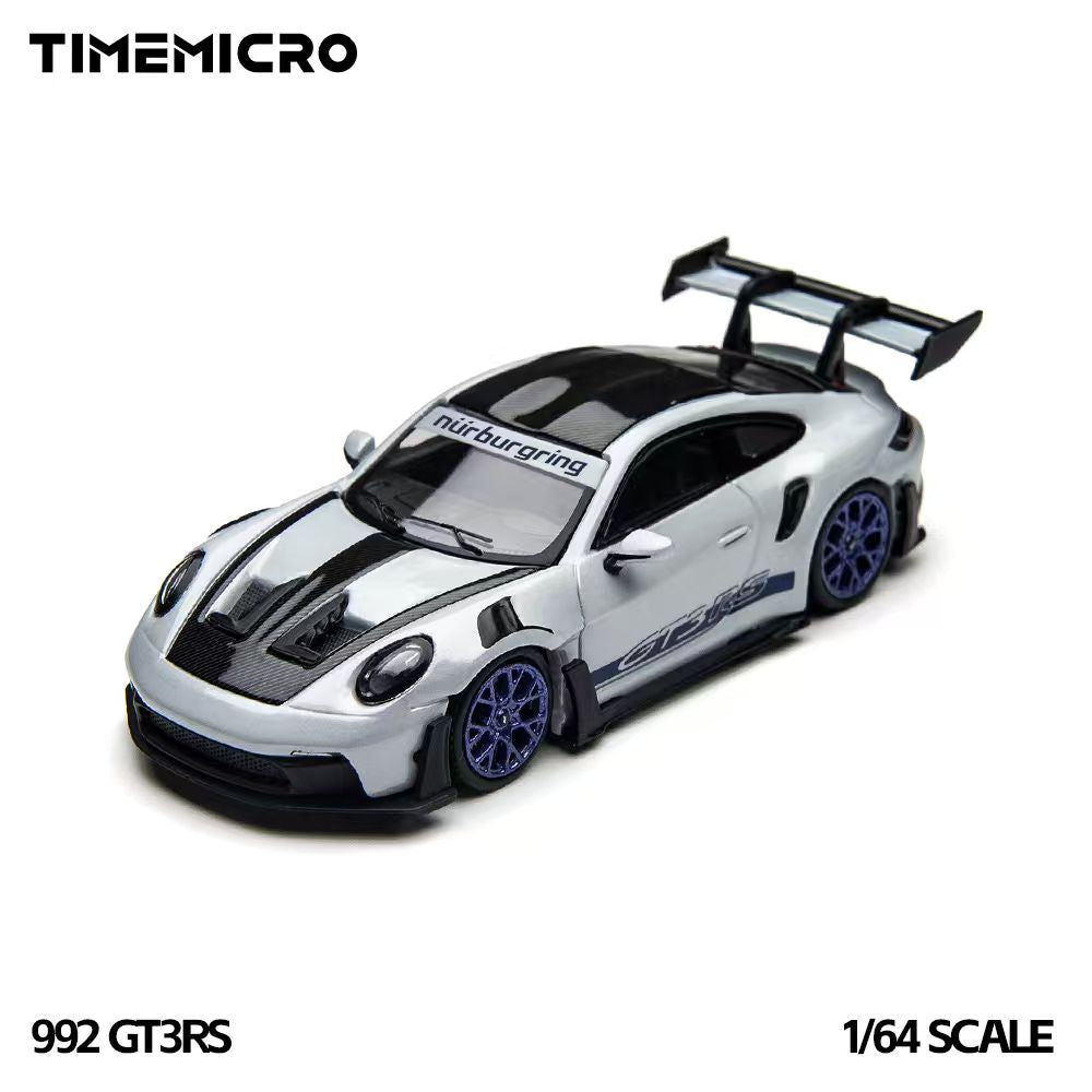 [Preorder] TimeMicro × PSC DESIGN 1:64 Porsche 992 GT3 RS &amp; Beetle RS Nurburgring Version - 2 car set TM647907-T