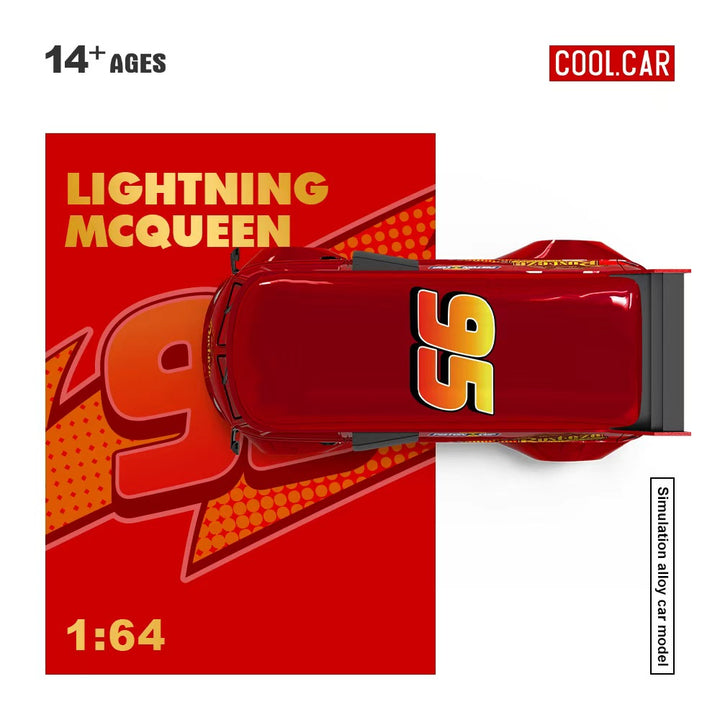 [Preorder] Cool Car 1:64 Volkswagen TI PICKUP Lighting Mcqueen Metallic red CC642951