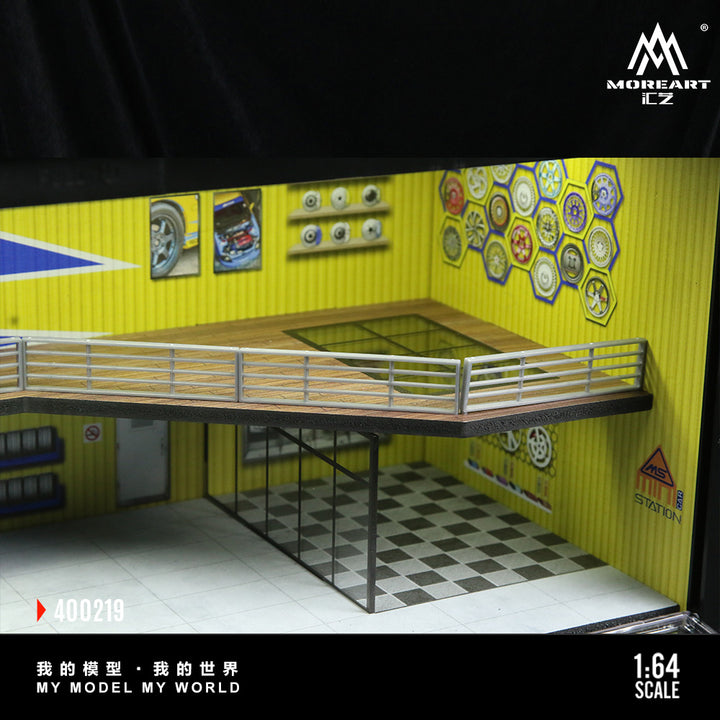 [Preorder] MoreArt 1:64 CONTAINER REPAIR SHOP SCENARIO J MO400219