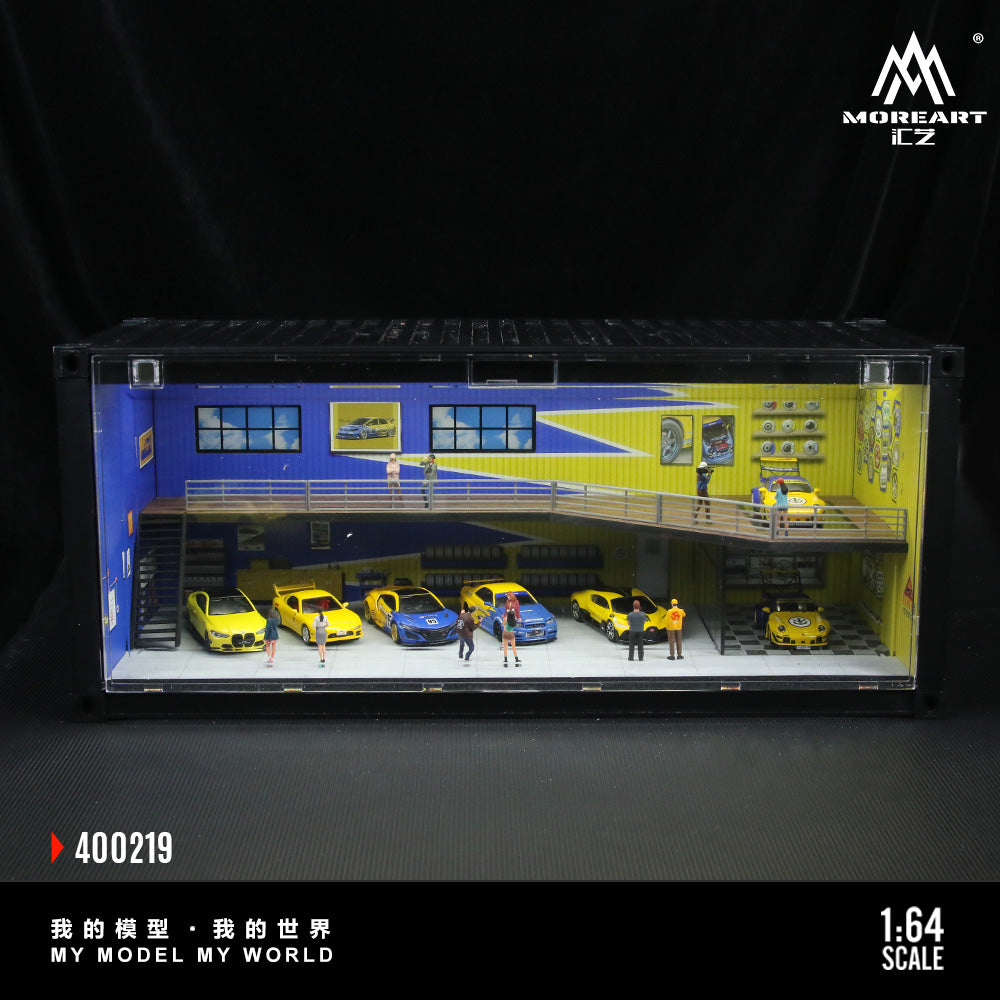 [Preorder] MoreArt 1:64 CONTAINER REPAIR SHOP SCENARIO J MO400219