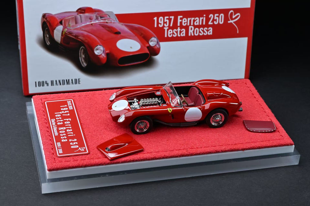 Preorder] GFCC 1:64 Ferrari 250 TR Charles Leclerc wedding car