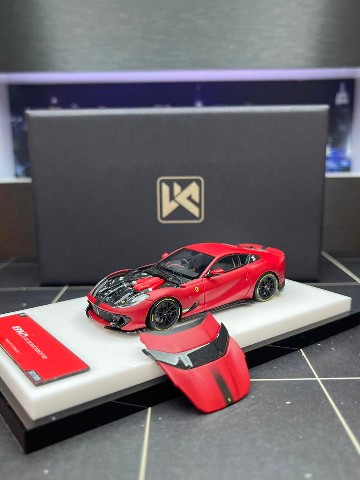 [Preorder] DMY 1:64 Ferrari 812C Thousand-Mile Track Series Matte Red