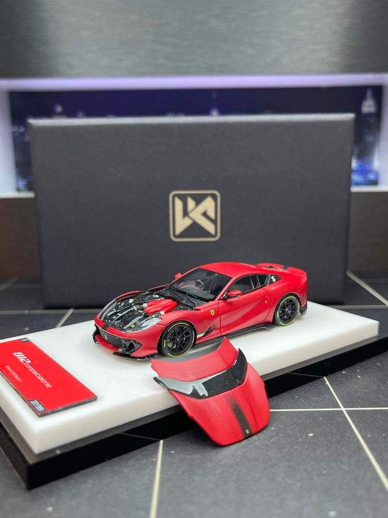 Preorder] DMY 1:64 Ferrari 812C Thousand-Mile Track Series Matte