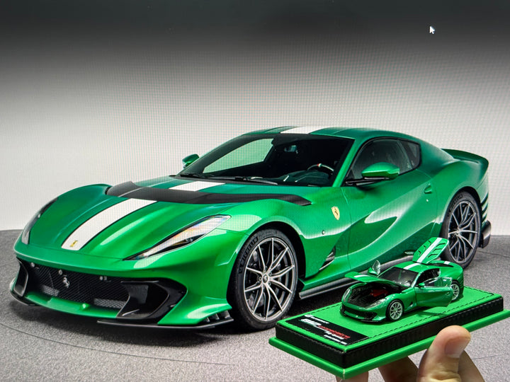 [Preorder] GlamCraft 1:64 Ferrari 812C Metallic Green