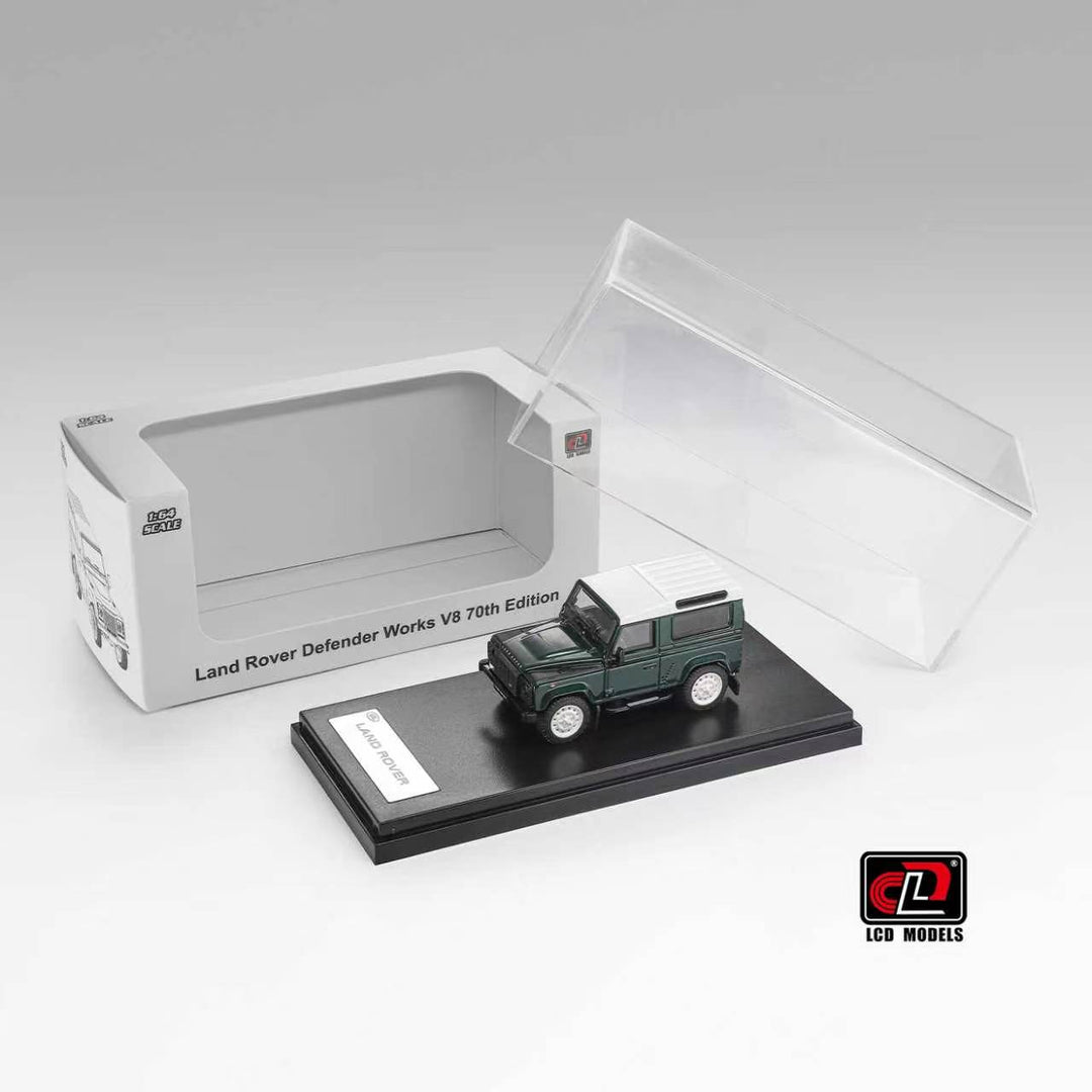 [Preorder] LCD 1:64 Land Rover Defender 90 V8 (3 Colours) LCD64016