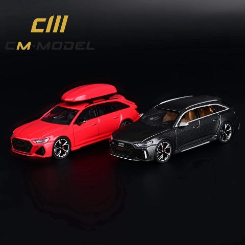 Top Models 1:64 Audi RS6 Avant(C8) Alloy Metal Diecast Car Top Models 1:64 Audi RS6 Avant(C8) Alloy Metal Diecast Car