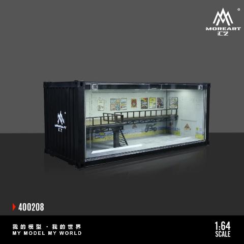 MoreArt 1:64 CONTAINER REPAIR SHOP SCENE MO400207/MO400208