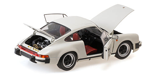 MINICHAMPS 1:18 PORSCHE 911 CARRERA COUPE 3.2 - 1983 - WHITE