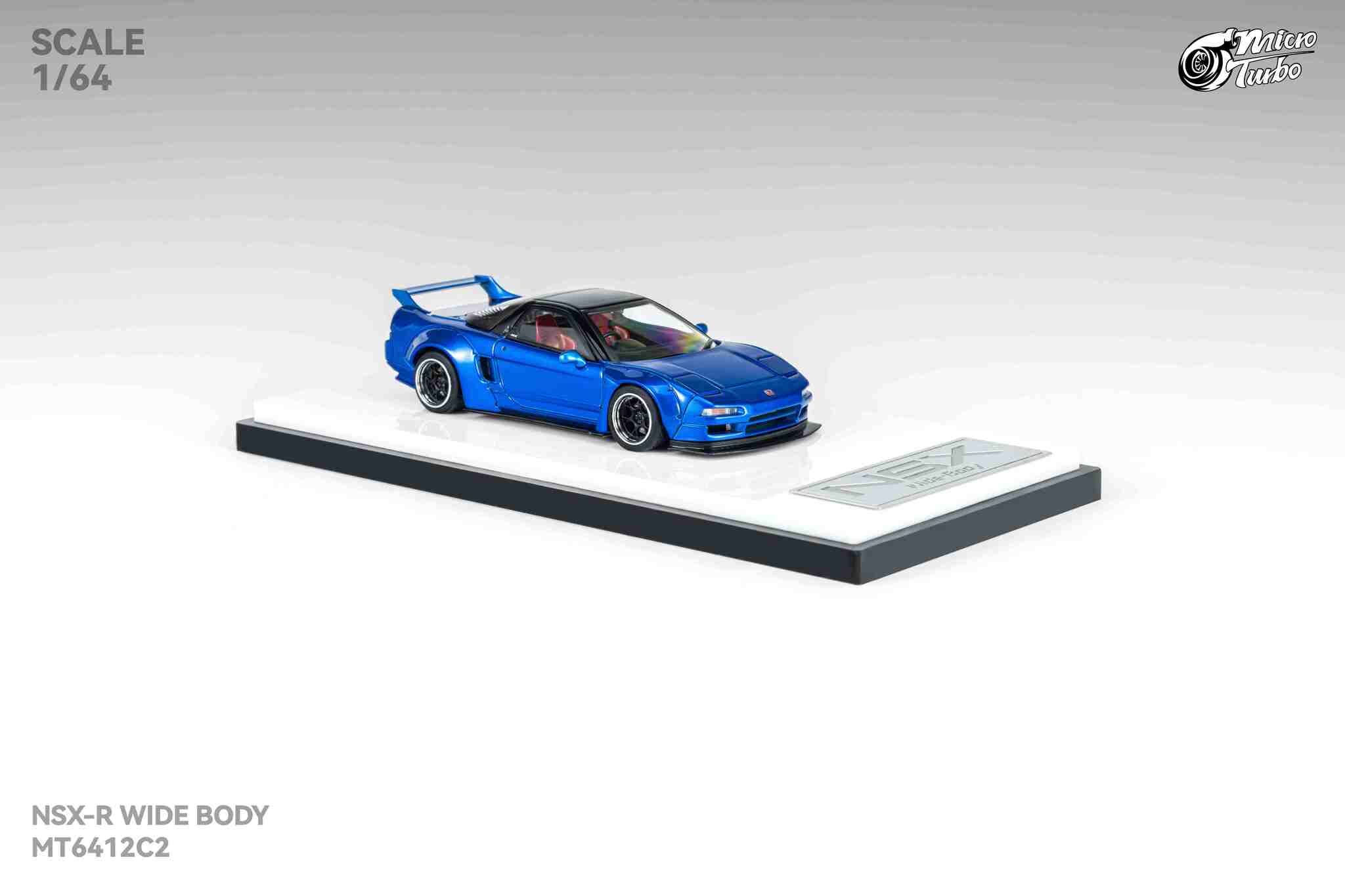Preorder] Microturbo 1:64 Custom NSX Wide Body - Candy Blue