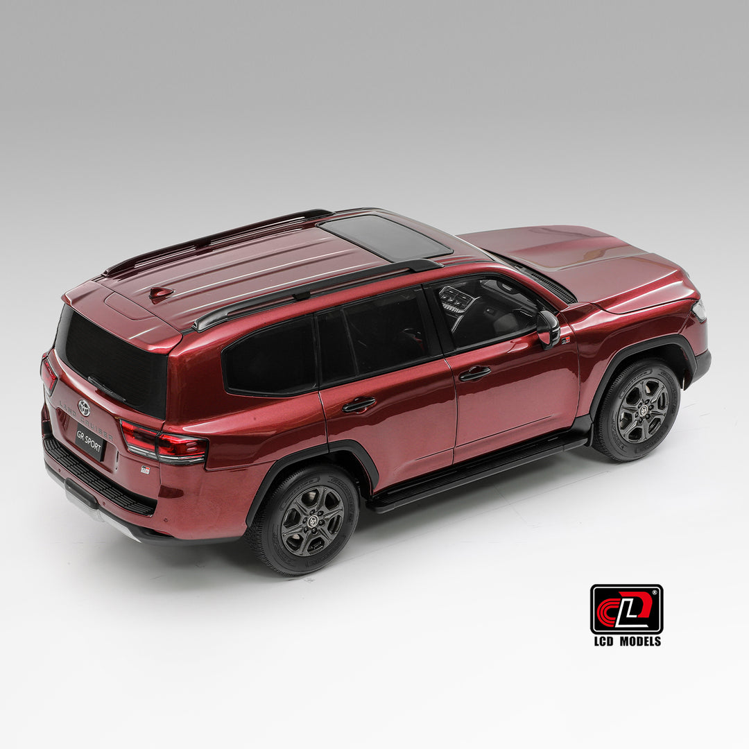 [Preorder] LCD 1:18 Toyota Land Cruiser LC300-GR Sport (4 Colours) LCD18013