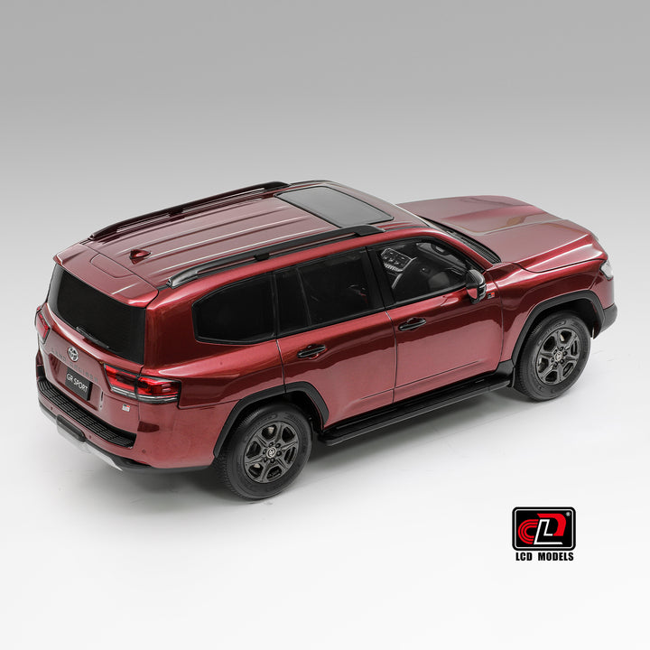 [Preorder] LCD 1:18 Toyota Land Cruiser LC300-GR Sport (4 Colours) LCD18013