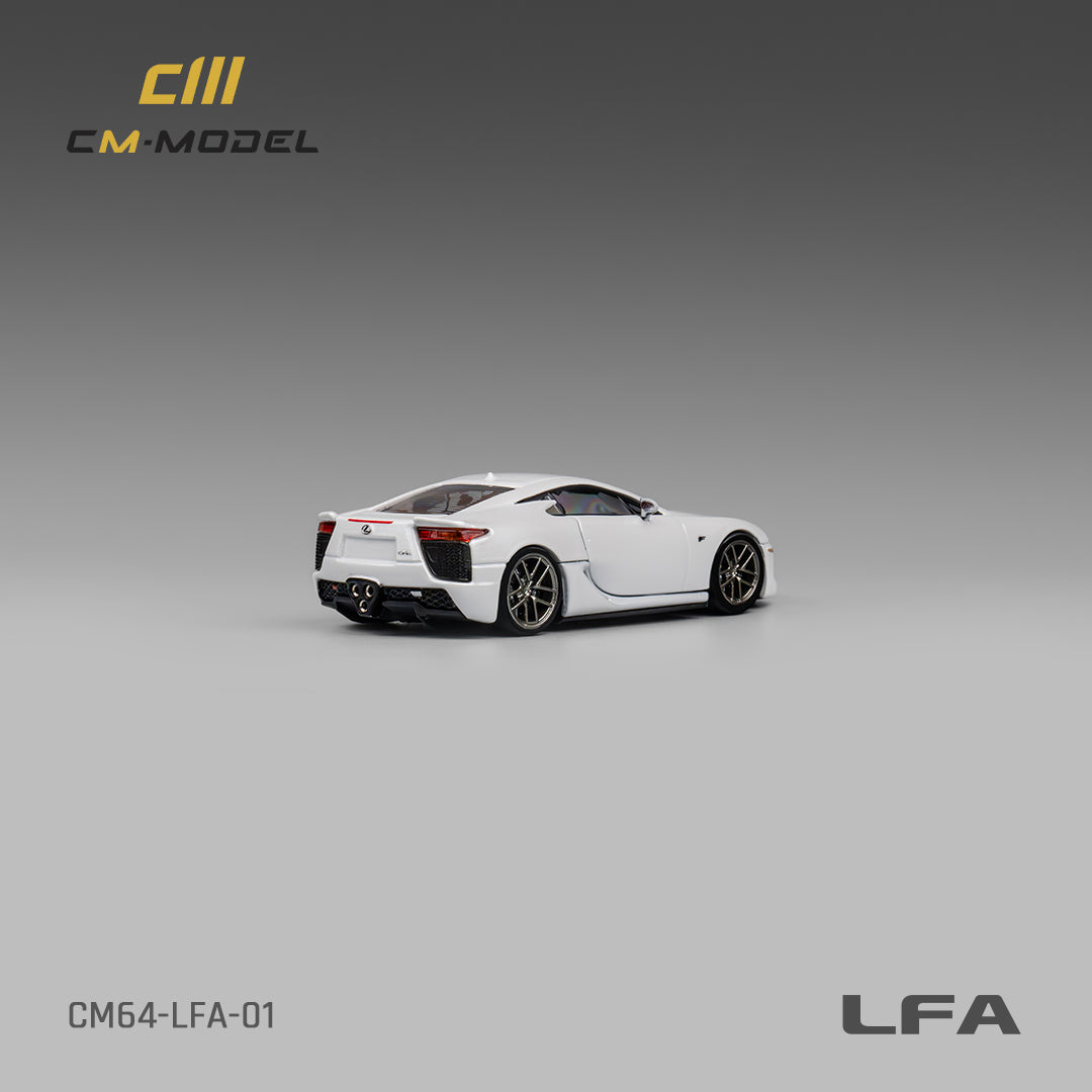 [Preorder] CM Model 1:64 Lexus LFA Pearl white