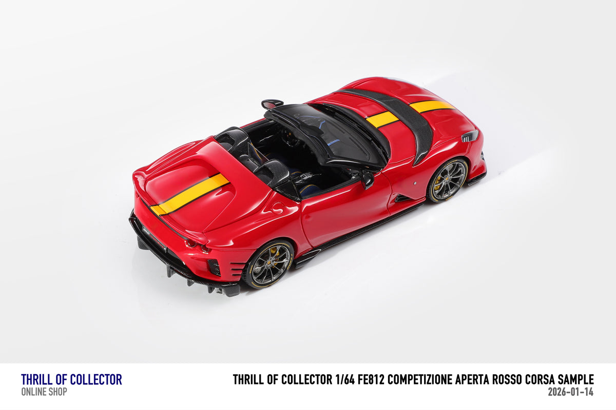 TOC 1:64 Ferrari 812C Aperta (10 Colours) – Horizon Diecast