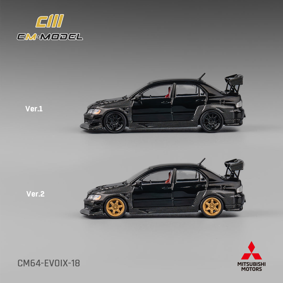 [Preorder] CM Model 1:64 Mitsubishi Lancer Evo IX Carbon CM64-EVOIX-18