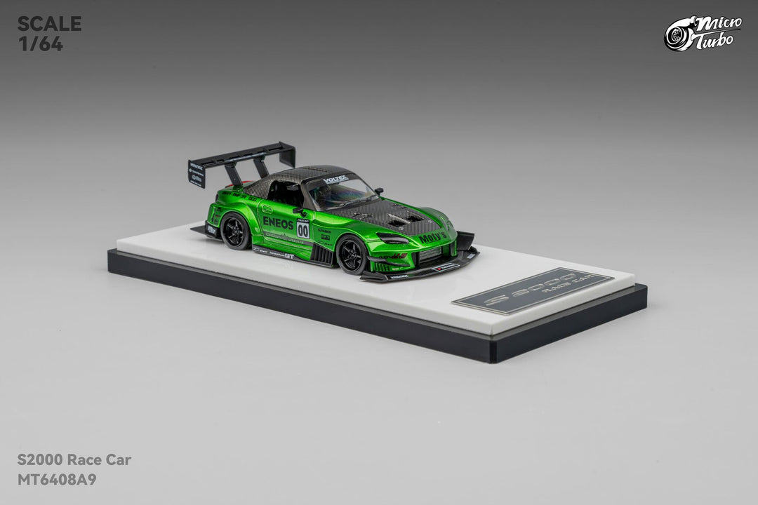 [Preorder] Microturbo 1:64 Custom S2000 RB - Metallic Green MT6408A9