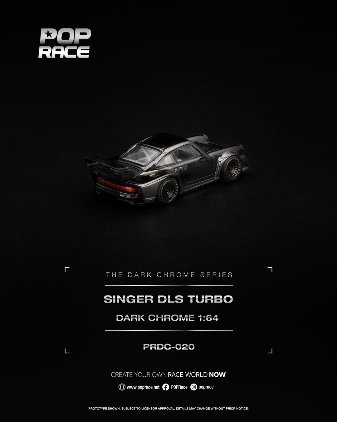 [Preorder] POPRACE 1:64 SINGER DLS TURBO PRDC020