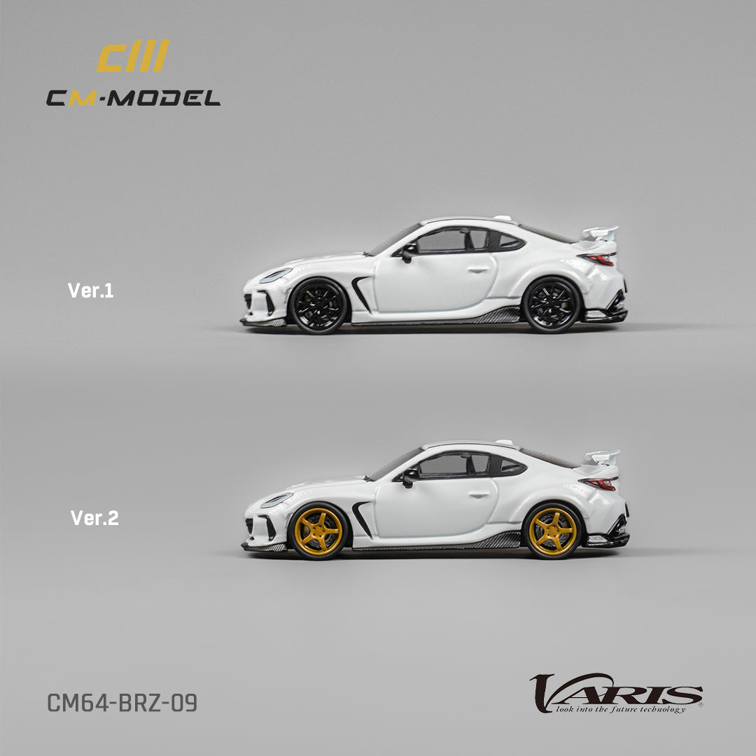 [Preorder] CM Model 1:64 Subaru BRZ Varis Widebody (White) BRZ