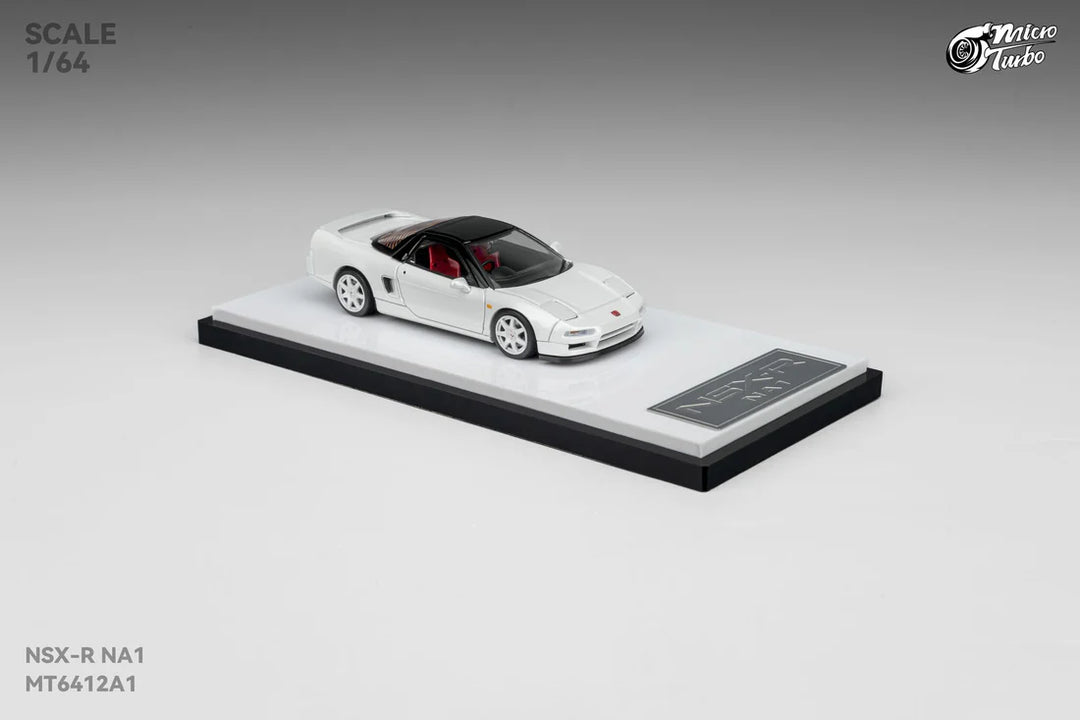 [Preorder] Microturbo 1:64 Custom NSX-R - Metallic White MT6412A1
