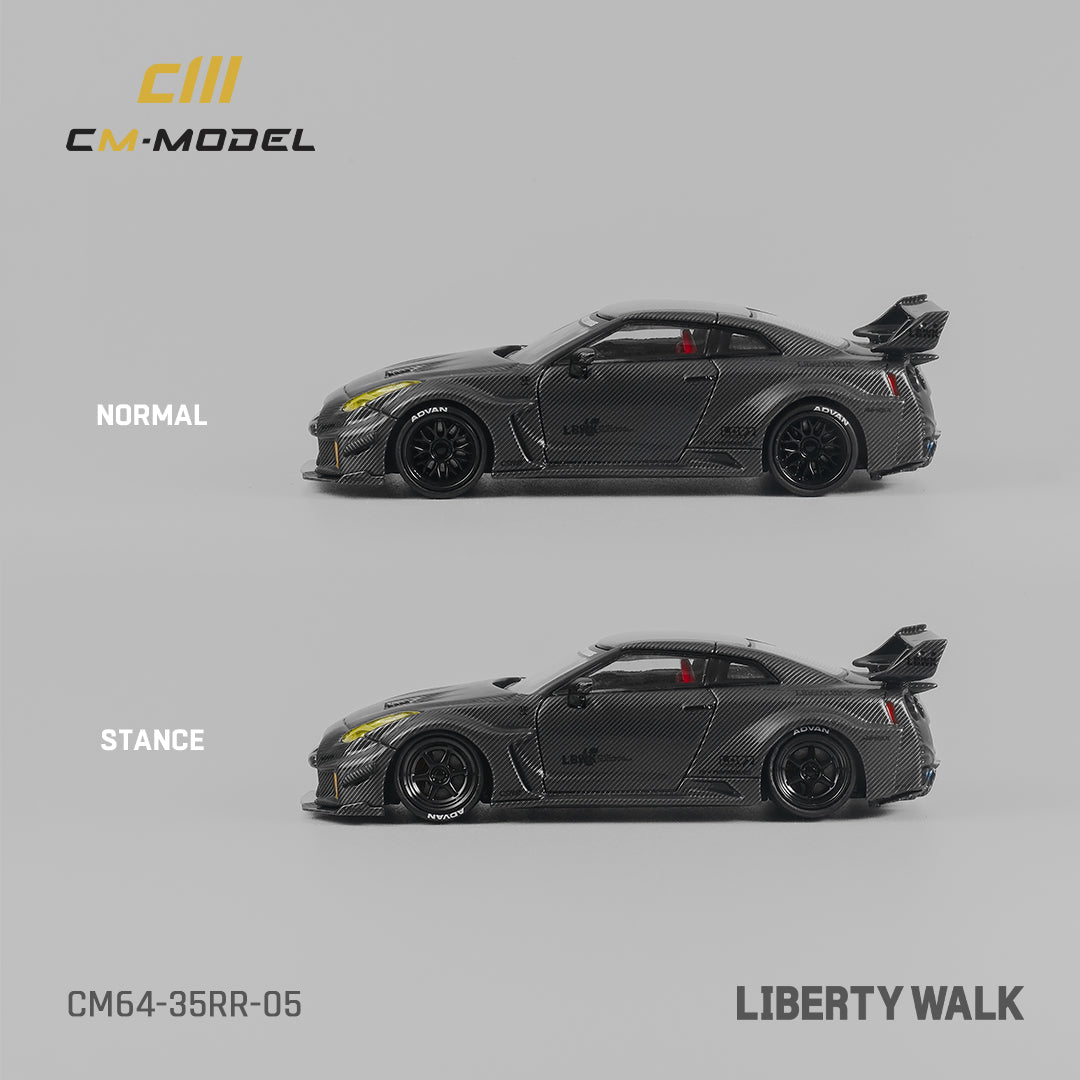 CM Model 1:64 Nissan LBWK GT35RR Super silhouette Full Carbon