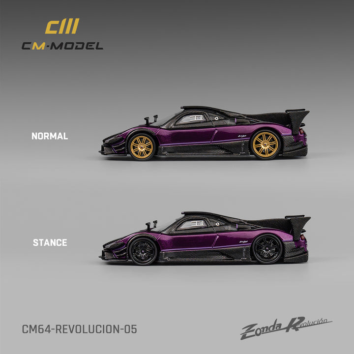 [Preorder] CM Model 1:64 Pagani Zonda Revolucion Purple