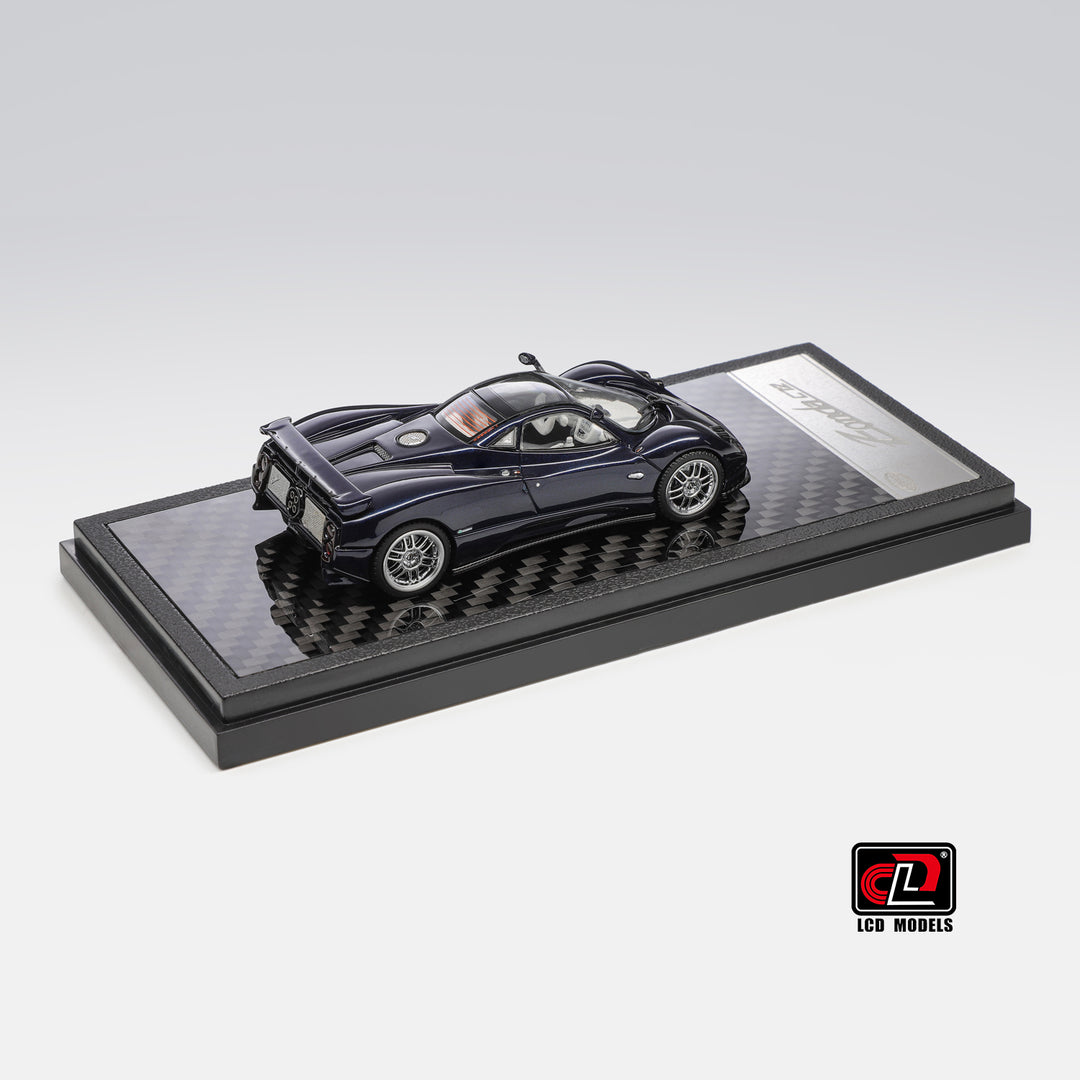 LCD 1:64 Pagani Zonda C12 Coupe Aurora blue LCD64044-BU