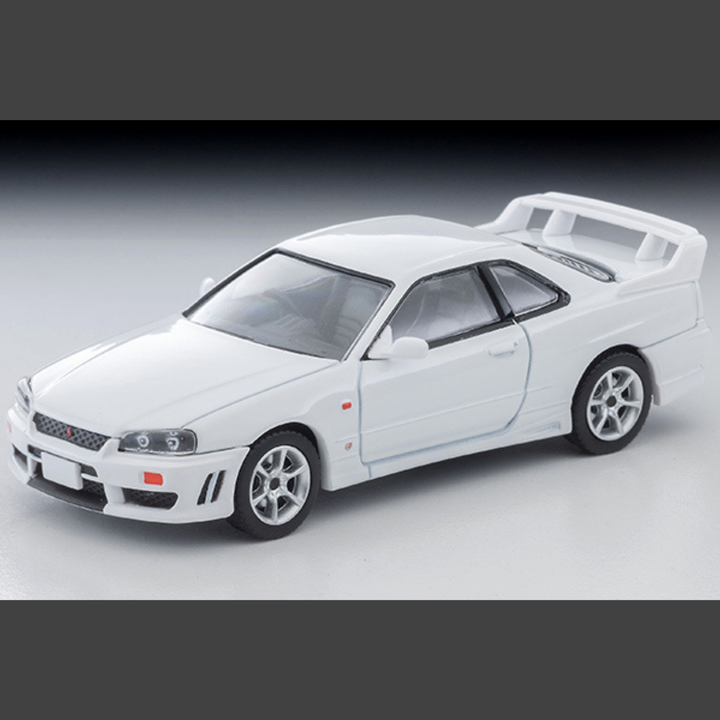 [Preorder] TLVN Tomica Limited Vintage Neo 1:64 1998 Nissan Skyline 25GT TURBO w/Optional(White) LV-N365b
